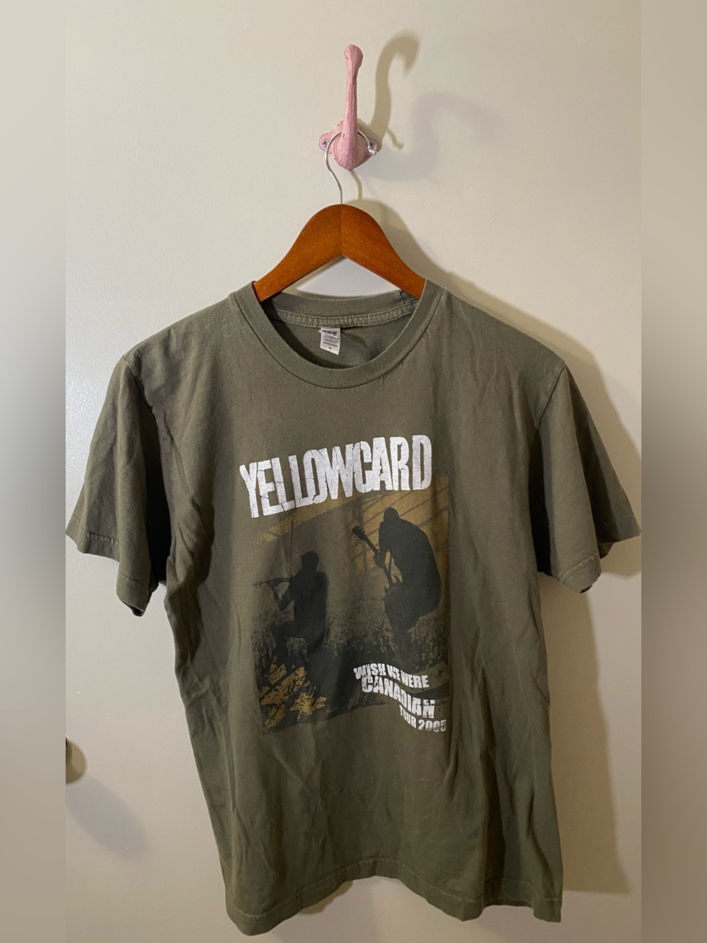 Y2K Yellowcard 2005 Canadian Tour T-Shirt